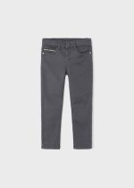 Mayoral Παντελονι μαλακο slim fit μαυρο αγορι