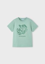 Mayoral Μπλουζα κοντ/κη αναγλυφ"rhino πρασ ανοιχ Μεσαιο αγορι - Image 2