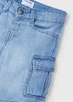 Mayoral Βερμουδα denim cargo χλωριωμενο Μεσαιο αγορι - Image 5