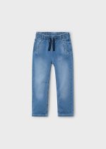 Mayoral Παντελονι soft denim jogger τζιν Μεσαιο αγορι