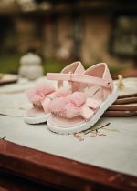 Mayoral Σανδαλια φιογκος ροζ Παπουτσια Baby κοριτ