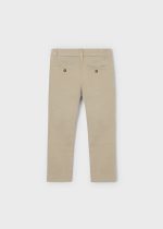 Mayoral Παντελονι chino basic μπεζ Μεσαιο αγορι - Image 2