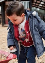 Mayoral Παρκα μπλε ανοιχ Baby αγορι