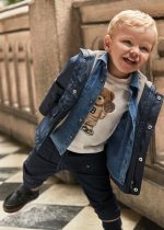 Mayoral Παντελονι jogger καπαρτ απαλο μπλε Baby αγορι