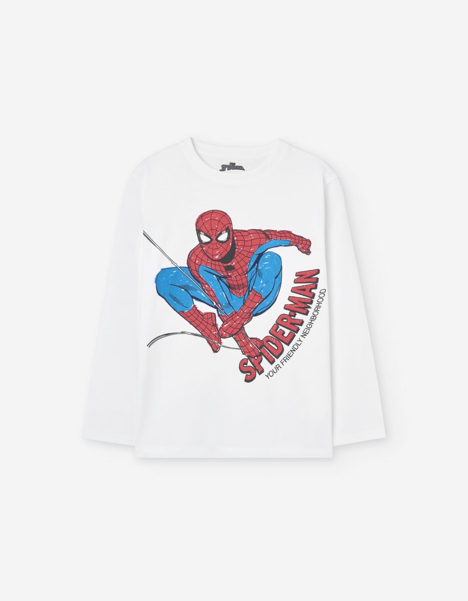 Losan μπλουζα spiderman εκρου αγορι