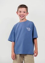 Boston Kids Μπλουζα κοντομανικη ψαρια συμπαν Αγόρι