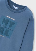 Mayoral T-Shirt μακρυμανικο basic παγωμενο Μεσαιο αγορι - Image 3