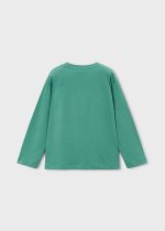 Mayoral T-Shirt μακρυμανικο basic λαχανι Μεσαιο αγορι - Image 2