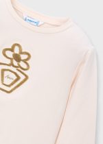 Mayoral T-Shirt μακρυμανικο basic σογια Μεσαιο κοριτσι - Image 3