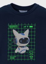 Mayoral T-Shirt μακρ glow in the dark μπλε Μεσαιο αγορι - Image 4