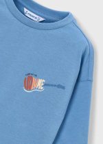 Mayoral T-Shirt μακρ/κο "turn up" μπλε μελαν Μεσαιο αγορι - Image 5